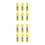 12Pcs Yellow Glue Sticks Strong Adhesive Solid Glue for School Office 11
