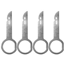 4pcs Car Radio Stereo Removal Release Key Tools For Ford For Mercedes