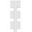 Weatherproof White Self Adhesive Numbers for Mailbox and Door 6