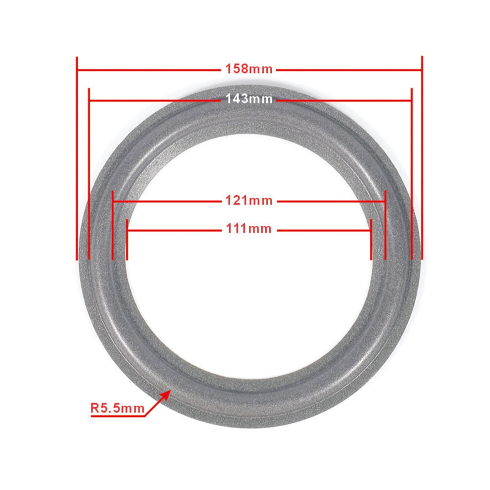 Good Elasticity Foam Surround Foam Surrounds Coils Foam Padding Replacement For Indoor Use Speakers Foam Border 9087558514433