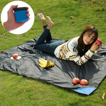 WZXPWT Picnic Mat, Pocket-Sized Beach Blanket, Waterproof Sand-Resistant Floor Mat, Foldable Portable Outdoor Seaside Mat