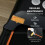 Foldable Walking Treadmill LED Display Wheels 2