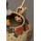 Ceramic Teapot Floral Lucky Cat Design 150ml 5