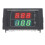 Voltage And Current Testing Digital Ammeter Voltmeter User Friendly Design Universal Car Accessories2In1Multimeter Dual LED Display With Current 3