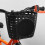 FEAMOS Bike Basket for Handlebars with Strap, Front Mount 7