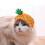 Pet Hat Fruit Themed Breathable Non-woven Sun Protection Cap 7