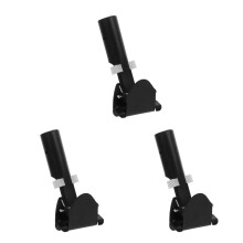 6St Zwarte Rvs Mopclip Set Voor Betrouwbare Mopkophouder Vervanging