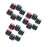 18Pcs Assorted Color Professional Pool Chalks for Precise Cue Grip 9