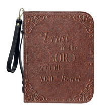 PU Leather Bible Cover for Women and Men XL