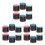 18Pcs Assorted Color Professional Pool Chalks for Precise Cue Grip 10