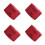 2000Pcs Perforated Red Double Roll Raffle Tickets for Holiday Events 1