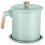 2Pcs Stainless Steel Oil Storage Can with Fine Mesh Strainer 2