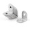 20 Pcs L Shape Angle Bracket Silver Tone Bracket Angle Bracket Silver Heave Duty Corner Brace Right Angle Bracket 1