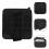 3Pcs Black Oxford Fabric Cutter Roll Bag for Kitchen Cooking Tools 7