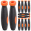 12 Metal Handle File Cutting Tools with Rubber Grip for Woodworking 1