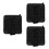 3Pcs Black Oxford Fabric Cutter Roll Bag for Kitchen Cooking Tools 8