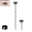 Κιτ σφραγίδας κάτω βλεφαρίδων, eyeliner 2 σε 1 και σφραγίδα κάτω βλεφαρίδων, 1