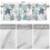 Nautical Kitchen Curtain Valance Sea Turtle Coral Design 3