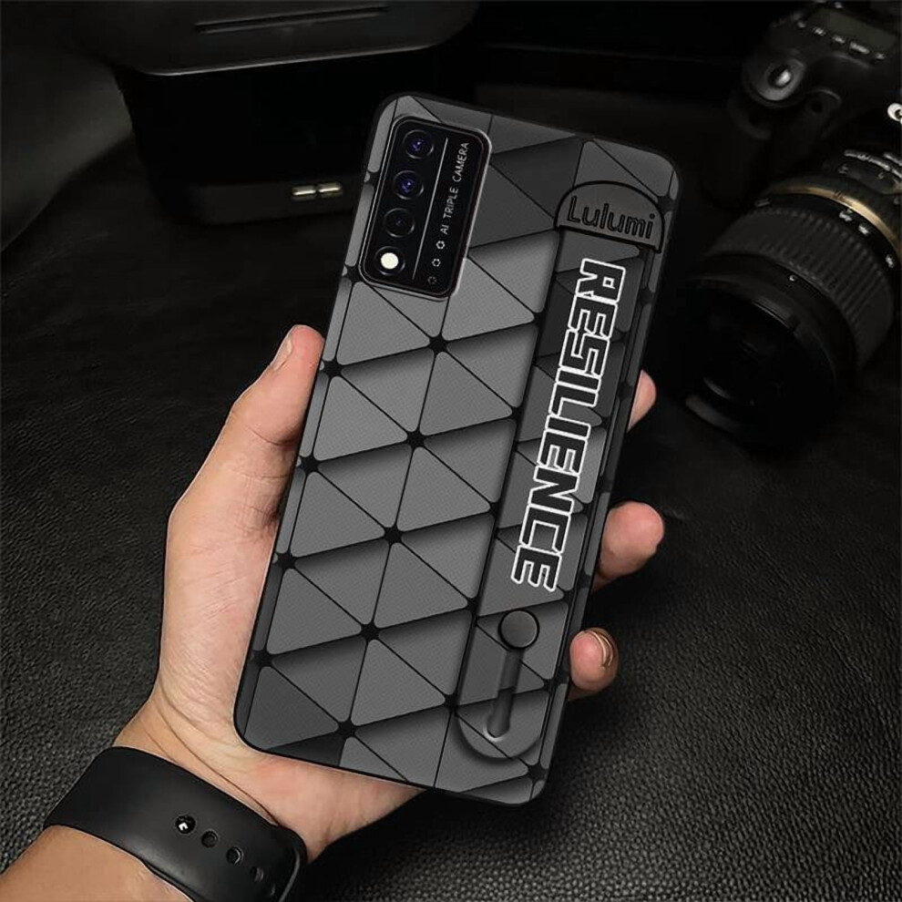 Phone Case For Compatible With Tcl T-Mobile Revvl V+ 5G/Revvl V Plus 5G Â Waterproof, Kickstand, Wristband, Durable Silicone 9377112586472