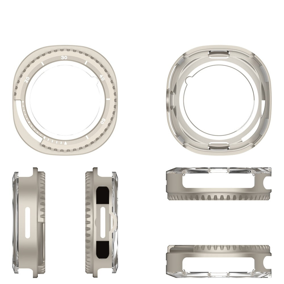 Metal Bezel Case For Galaxy Watch8 Classic 46Mm Â Scratch & Impact Resistant, Minimalist Frame Cover, Compatible With Galaxy Watch8 Classic 46Mm 9027700590625