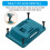 Supporti da parete in ABS per utensili cordless da 18 V (5 pezzi) 4