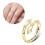 Adjustable Finger Ring Engagement Wedding Band Jewelry 2