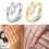 Adjustable Finger Band Ring for Engagement or Wedding 4