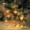 Christmas Light String Santa Snowman 10 LED 6.5FT Battery 4