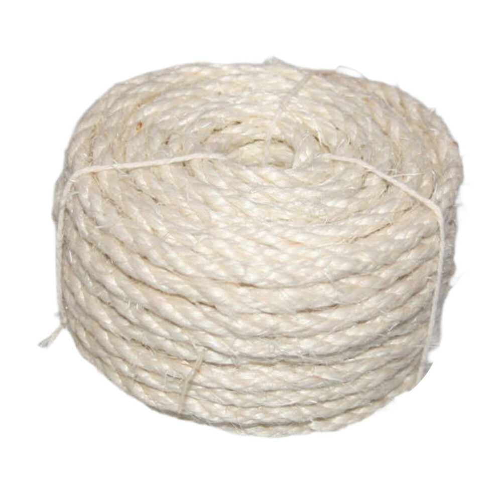 Toysmith Cat Scratch Post Diy Prevent Furniture Damage Multifunction Sisal Twine Rope 50M 9027700131217