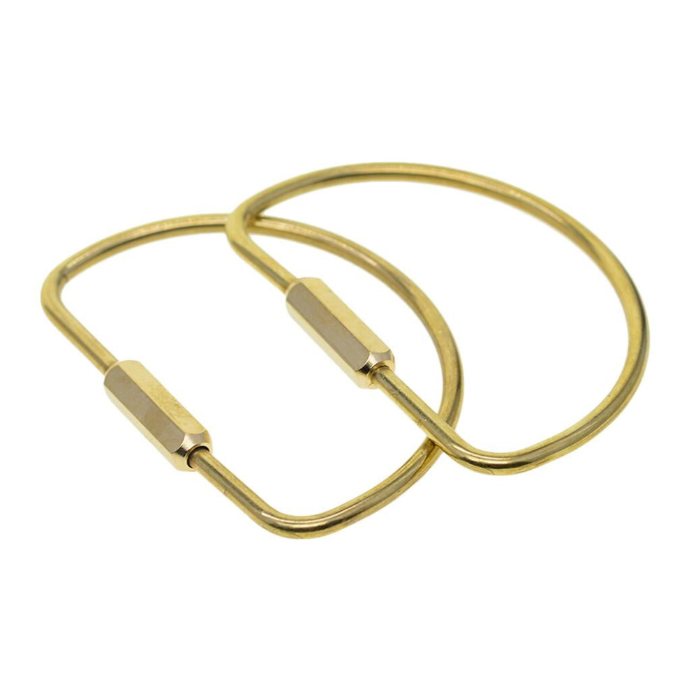 2 Pieces /D Carabiners Clip Small Carabiner Clip For Outdoor Camping Parts 68X45mm 9027700589568