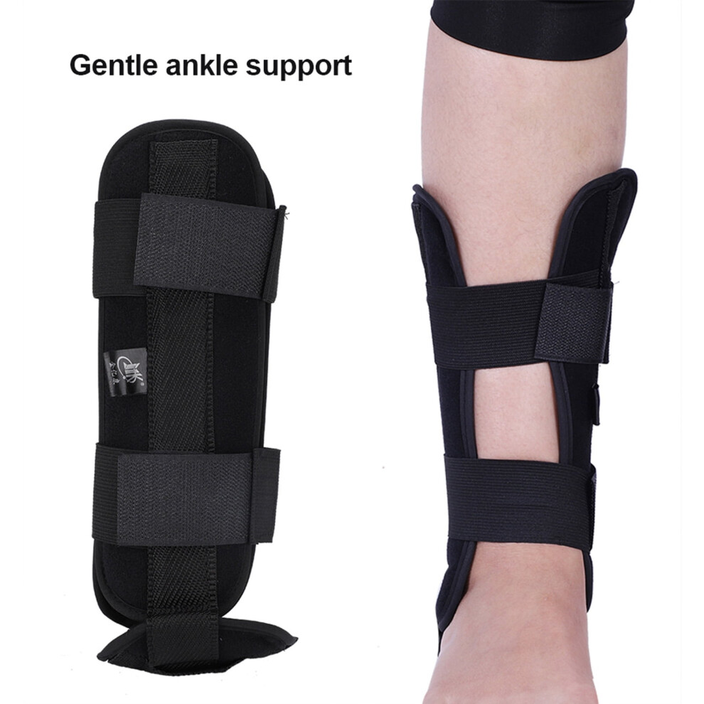 EECOO Ankle Foot Drop Orthosis Corrector Support Foot Posture Corrector Brace Foot Stabilizer Splint Hemiplegia Rehabilitation(Size L)