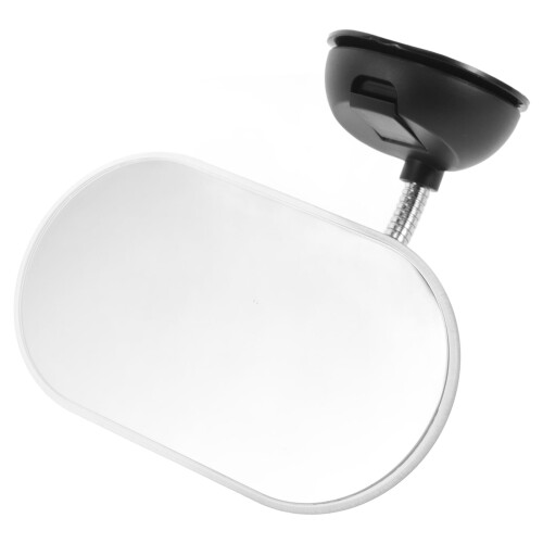 Auto Rear View Mirror ABS Black 1 Pack