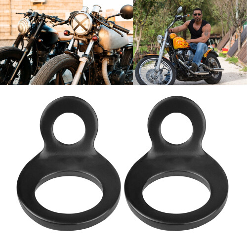 Stainless Steel Tie-Down Strap Rings for Motorcycle ATV 1