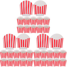 150Pcs Lightweight Paper Popcorn Boxes for Movies Birthdays and Events