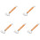 5Pcs Roller for Wallpapering with Sturdy Wood Handle Assorted Colors 4
