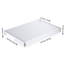 Anti Cat Clear Acrylic Keyboard Cover Waterproof 1 Piece