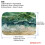 Beach waves1079Αντιολισθητικό χαλί μπάνιου με αφρό μνήμης: Απορροφητικό, γρήγορο 4