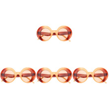 4Pairs Multi Sunglasses for Women Creative Fun Photo Booth