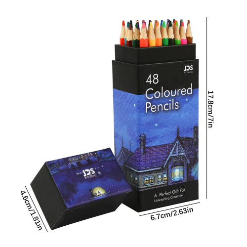 Σετ μολυβιών ακουαρέλας Castle Art Supplies, 72 ζωηρές χρωστικές για 1