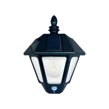 Solar Wall Light Outdoor, 3 Modes, Dusk-to-Dawn, Motion Sensor, Waterproof, Compatible with Patio/Fence Decor