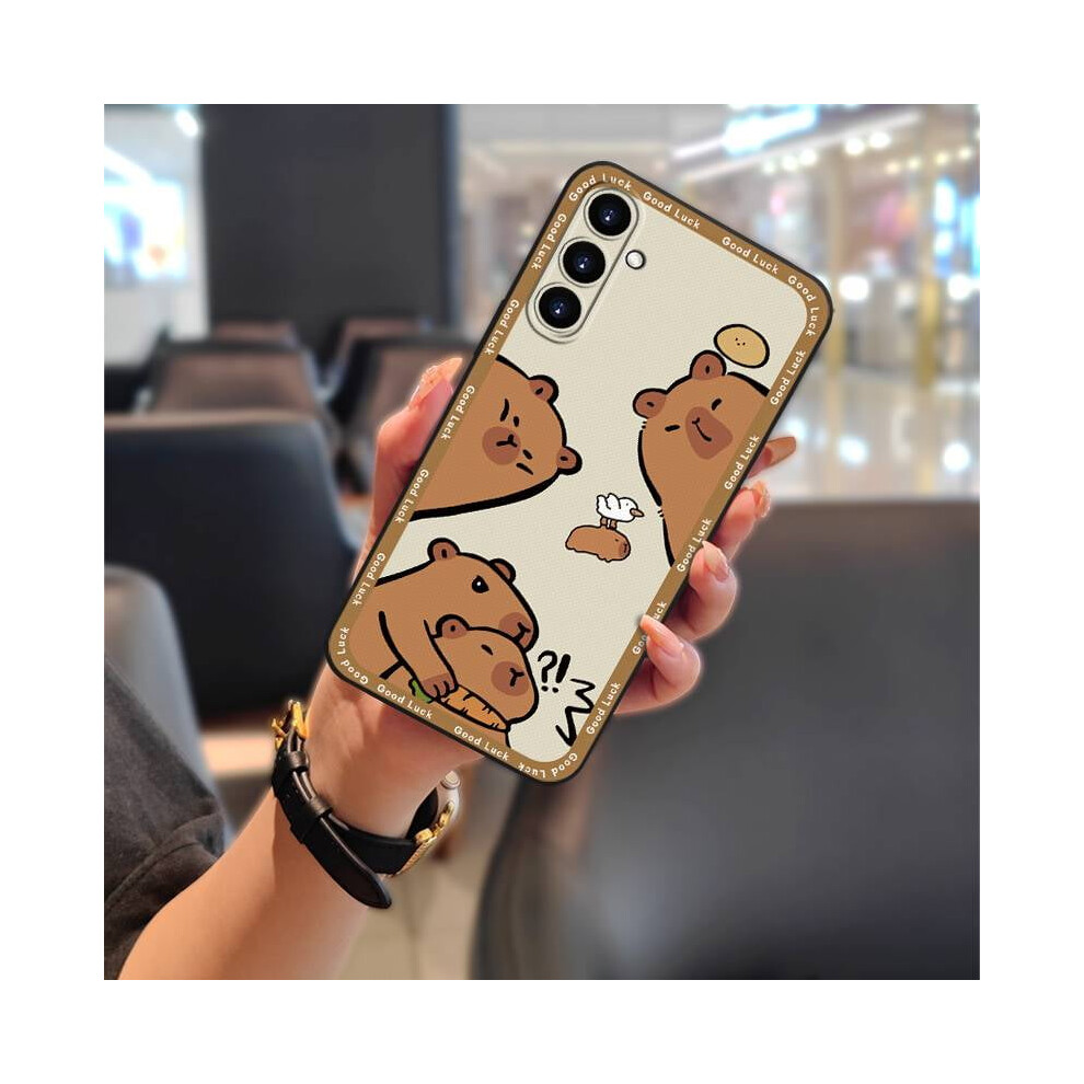 Soft Fashion Phone Case For Samsung Galaxy A15 Â Dirt-Resistant, Waterproof, Anti-Knock, Full-Wrap Graffiti Silicone Tpu 9027700590809