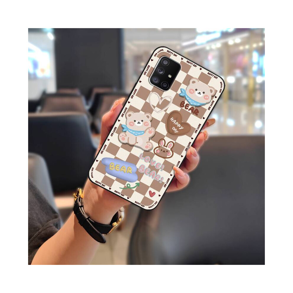 Cute Full-Wrap Silicone Phone Case For Samsung Galaxy A71 5G/A Quantum Â Anti-Dust, Dirt-Resistant, Graffiti, Anti-Knock, Waterproof 9027700589711