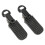 Electric Scooter Rear Pedals Aluminium Folding Footrest 1