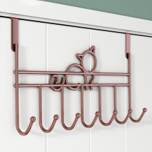 AuroraX Gold Over Door Hooks Coat Hooks for Hanging,Decorative Rust Resistant Removable Key Hooks for Hat Bedroom Bathroom Coat