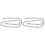 2Pcs Silver Adjustable Shoulder Bag Strap Replacement for Travel Bags 1