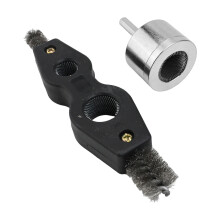 For Drill Attachment Copper Pipe Cleaner and Battery Brush for Quick Cleaning, 22mm, Efficient Pipe Cleaner for Quick Drilling Cleanups