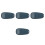 4Pcs Blue Plastic Laundry Washboards with Rubbing Surface for Home Use 11
