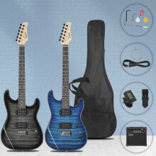 GST Electric Guitar H-H Pickup Full Set w/ 20W AMP Bag Guitar Strap