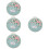 4Sets Convenient Craft Embroidery Kit with Assorted Colors Cotton 6