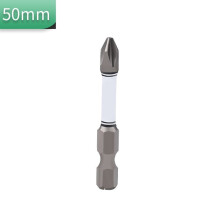 1Pc Double Head PH2 Electric Cross Screwdriver Bits 50/65/75/100/150mm Hex Shank Impact For Electric Drill Hand Tool Accessories, 50mm